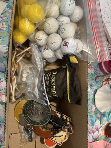 Vintage golf memorabilia - vintage, lot