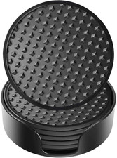 Silicone Coasters 6 Pack with