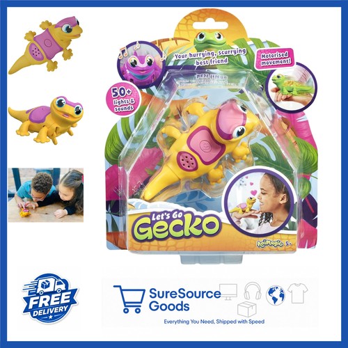 Yellow lets gecko - lets, go