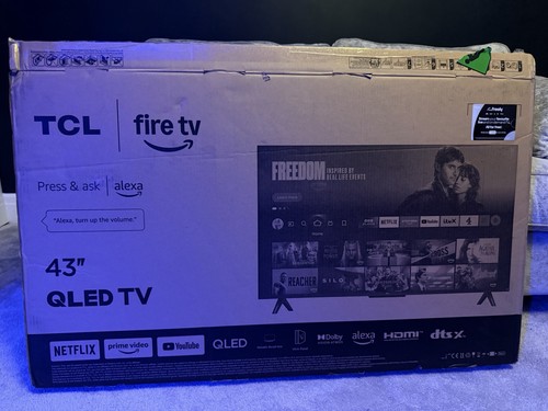 Tcl 43t6c qled 4k - tcl, uk