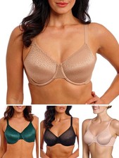 Wacoal Back Appeal Underwire Bra Non Padded Spacer Cups Minimiser Lingerie