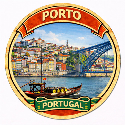 Porto portugal fridge magnet - porto,