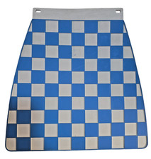 vespa mudflap blue white