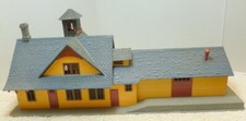 Vintage HO POLA RICO Train Station Depot Buiding House. West Germany - OO/HO