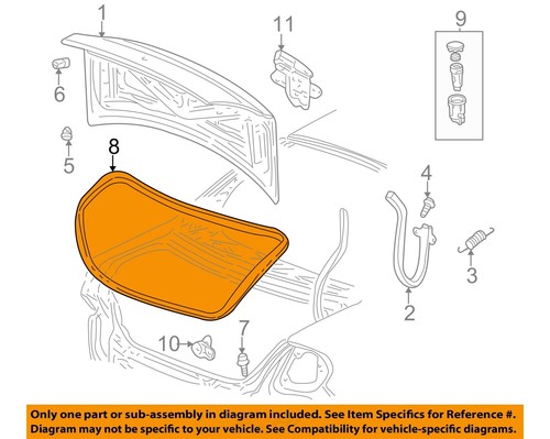 Chrysler oem neon trunk - chrysler,