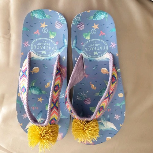 Fat face girls flip flops - fat,