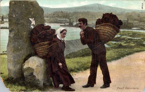 Peat carriers c1910 - pc,
