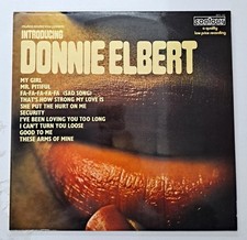 Donnie Elbert - Introducing Donnie Elbert-12" Vinyl LP-Contour -UK 1972-2870 162