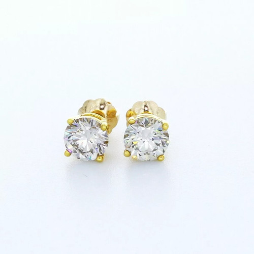 Classic stud earrings solid - classic,