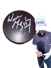 Wayne Gretzky Hand Signed Hockey Puck Autograph Includes COA Ice Hockey