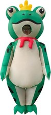 Inflatable frog king costume - frog,