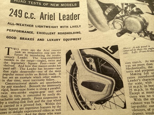 Ariel leader road - road, test