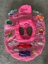 Peppa Pig Inflatable Baby Swimming Ring Pool Float Seat – Safety Baby Boat Seat