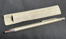 Vintage CONCORDE British Airways COLIBRI Chrome Ballpoint Pen With Slip Case