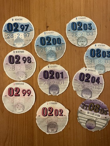 Collectable car tax - collectable, discs