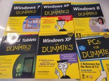 Lot of 6 Windows for Dummies
