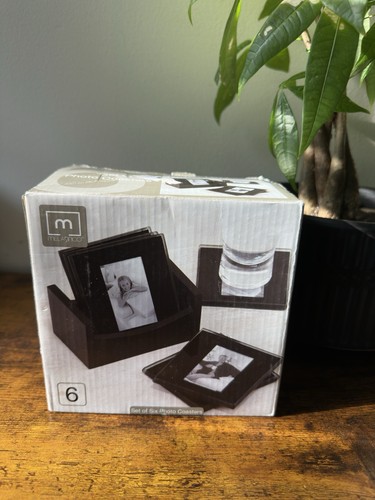 Melannco black glass photo - glass,