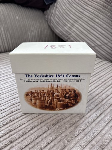 The yorkshire 1851 census - census, cd