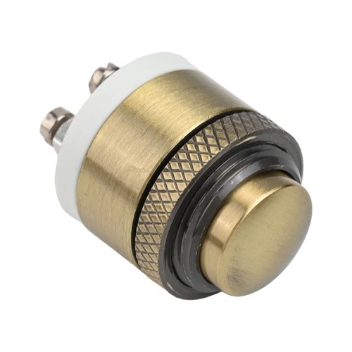 Brass mechanical push button - push,