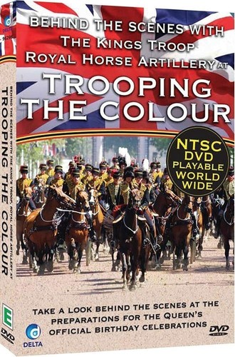 Behind the scenes trooping - behind, at