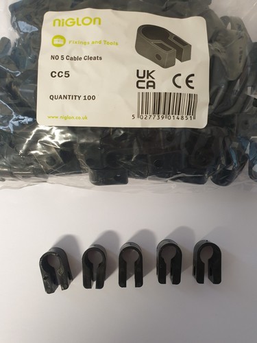 Cable cleats single fix 5 - cleats,