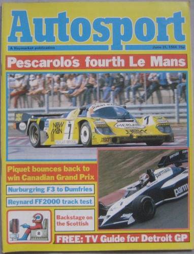 Autosport magazine june - 21,