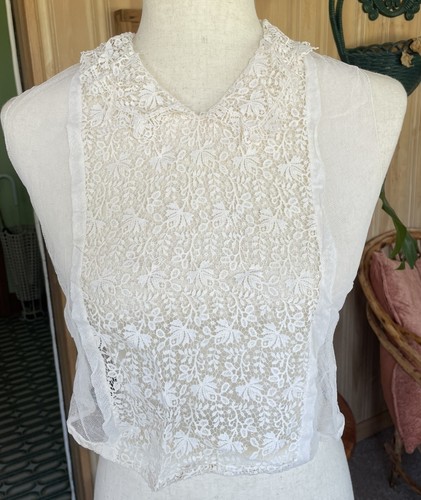 Antique edwardian cream floral - antique,
