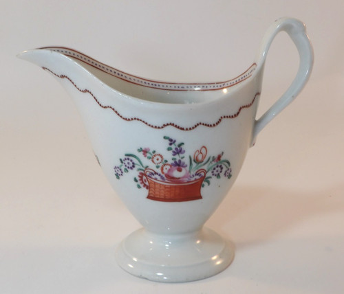 Antique new hall creamer - antique, cream