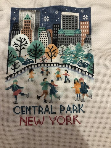 Completed cross stitch - completed, picture