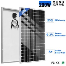 200W Solar Panel 12V Mono for