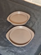2 X Henry Watson Pottery Oven Dishes/Plates 22cm