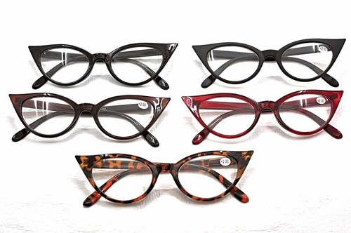 Cat eye reading glasses - eye,