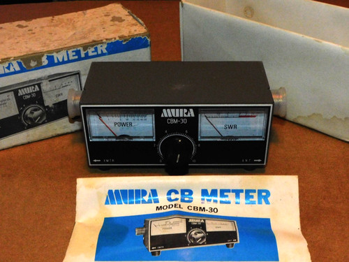 Vintage mura cbm swr ham - mura, cbm-30