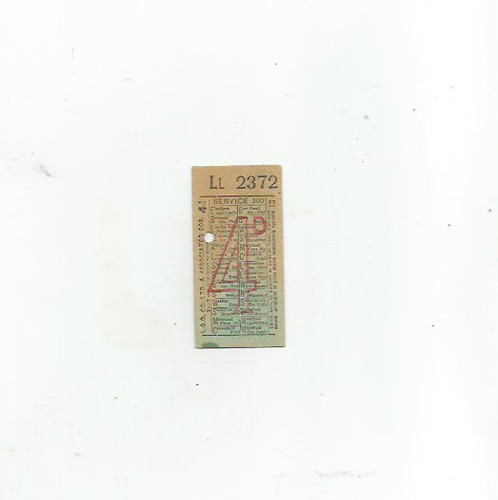 Bus ticket london - bus, general