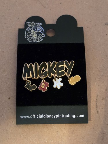 Disney pin mickey name letter - disney,