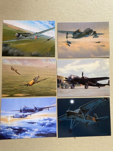 German aviation art post - ,