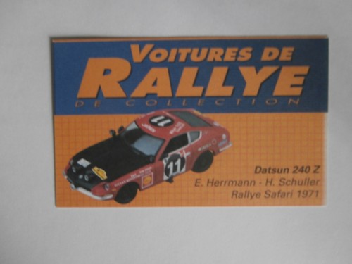Collectible rally car - rally,