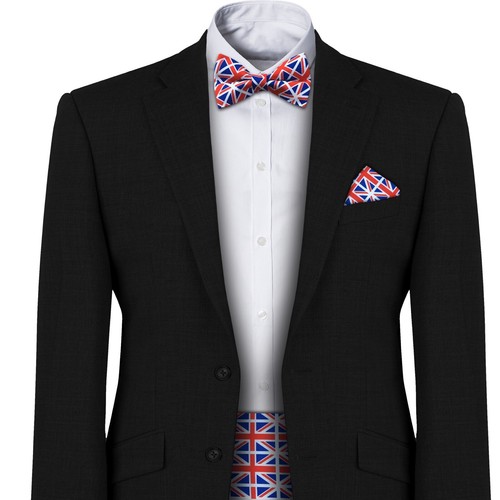Union jack flag cummerbund - union,