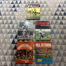 Selection of football Annuals 1970-1975