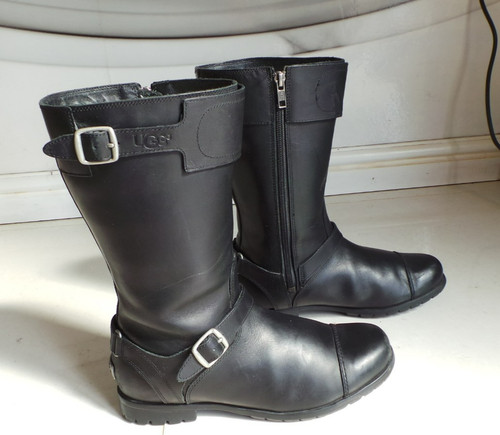 Ugg australia real leather - leather, mid