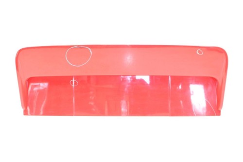 Red rear storage - red, lid
