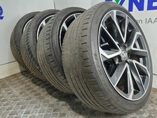 Set 2023 Genuine 18 Inch TOYOTA COROLLA Alloy Wheels & Tyres 4261112E10 8J ET40