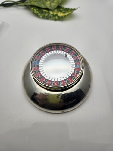 Silver plated mini - , roulette