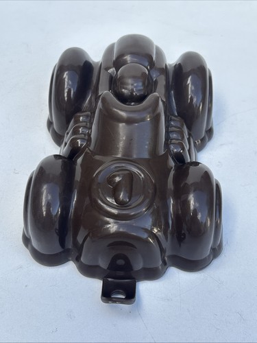 Vintage brown plastic jelly - plastic, &