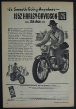 1952 Harley Davidson 125 *It's