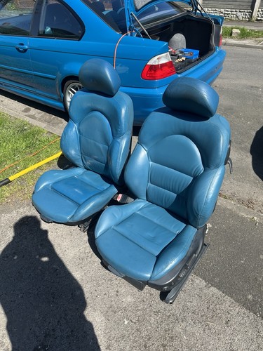 Bmw e46 front seats - bmw,