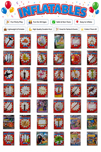 New inflatable party toys - new,
