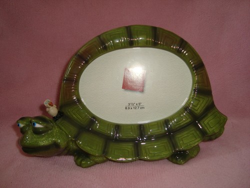 Russ turtle picture frame - frame, 3.5"