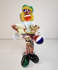 Rare Murano Glass Clown With