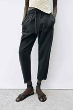 ZARA BLACK CUT OFF PYJAMA